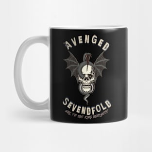 retro house of avenged v2 Mug